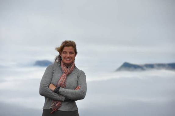 Visão do canyon Monte Negro coberto pela neblina, em São José dos Ausentes - RS